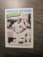 Topps 2016 Heritage Turn Back The Clock Carlos Beltran Yankees 400th HR #334