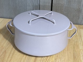 Kobenstyle by Dansk Enamelware Rare Lavender Purple Casserole Pot
