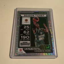 Panini Kendrick Nunn Panathinaikos Season Ticket #2 Contenders EuroLeague