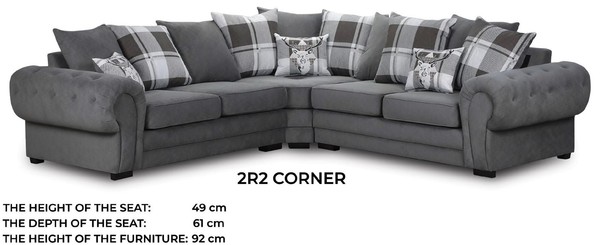 Stoffsofa Luxus Stoff Eckgarnitur Wohnzimmer Ecksofa Sofas L-Form Sofa Ecke-image