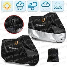 M - XXXXL Motorradgarage Motorrad Abdeckung Ganzgarage Abdeckplane Roller Schutz