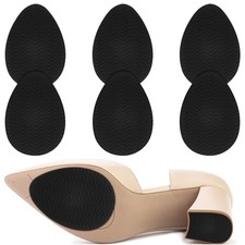 6 PCS Non Slip Shoe Pads,Shoe Grips on Bottom of Shoes, Anti Slip Shoe Grips