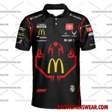 Bubba Wallace Nascar Racing 2024 Hawaiian Polo Shirts
