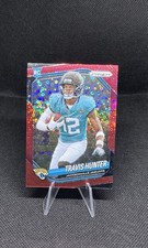 Travis Hunter 2025 Prizm Red Sparkle /99 Jacksonville Jaguars Rookie