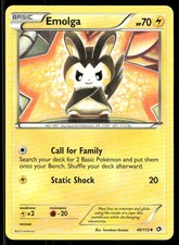 Emolga 49/113 Uncommon Legendary Treasures Pokemon NM/M on eBay