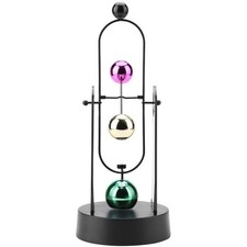 ZJchao Perpetual Motion Machine, Electronic Swinging Model, Art Craft...