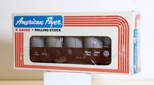 AMERICAN FLYER S GA. 48500 SOUTHERN PACIFIC GONDOLA w/ CANISTERS - NIB