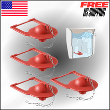 Toilet Flapper Replacement for Kohler 84995 1000490 2" Rubber Water Saving 4PK