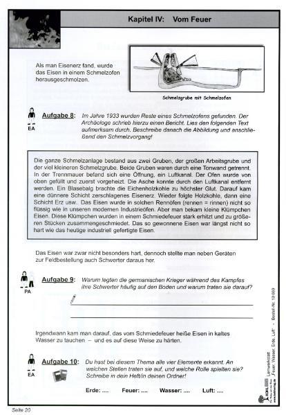 Thumbnail - Lernwerkstatt - Feuer, Wasser, Erde Und Luft,