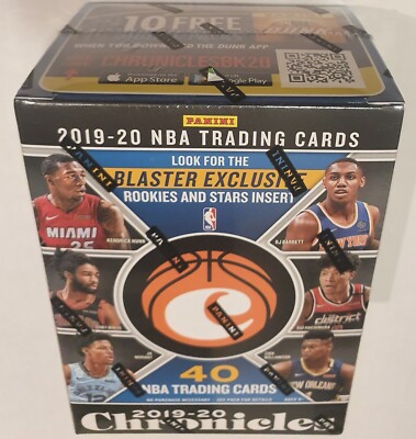 NBA Basketball Trading Cards 2019-20 Panini Chronicles Blaster Box Pink