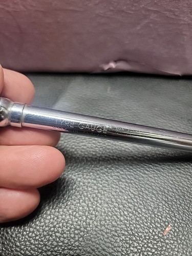 Vintage TYRE GAUGE Bicycle Tire Pressure Gauge Made in ENGLAND /0824-ys2 - Picture 10 of 11