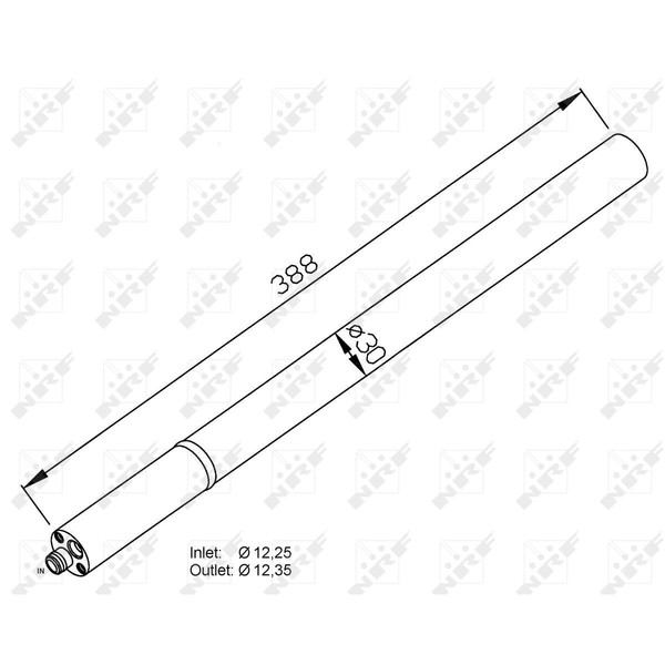 Trockner Klimaanlage Aluminium FüR VW Touran 1T1 1T2 Caddy III Kombi 2KB-image