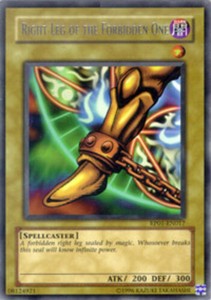 Right Leg of the Forbidden One - RP01-EN017 - Rare - Unlimited Edition x1 - Ligh