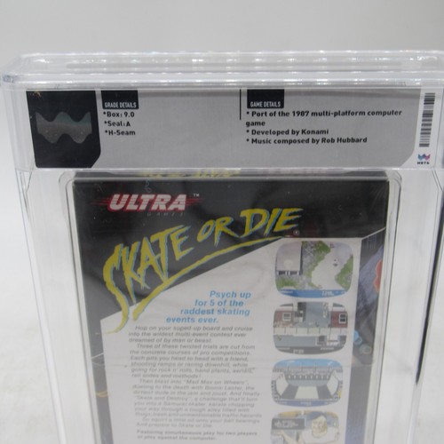Skate or Die (1988) Nintendo NES Graded WATA 9.0 A Sealed and NEW RARE MINT COND - Picture 9 of 9