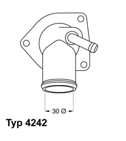 Thermostat FüR Opel Astra G,Combo/Kombi,Combo,Corsa C,Meriva,Vectra B C-image