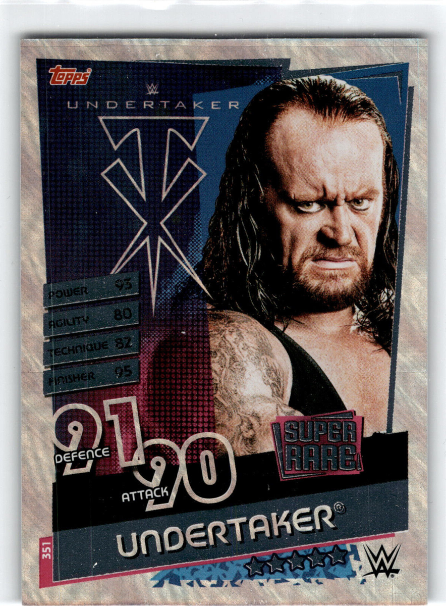 2020 Topps Slam Attax WWE Reloaded Undertaker Super Rare #351 | eBay