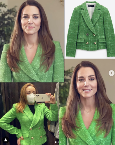 ZARA DONNA GIACCA BLAZER DOPPIOPETTO TESTURIZZATO MELA VERDE TAGLIA MEDIA M  ASO | eBay