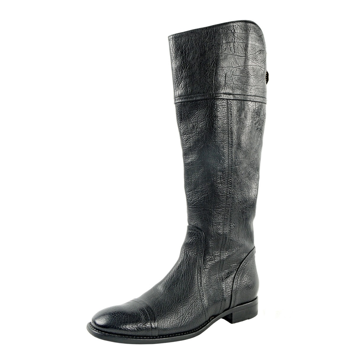 LKNW CESARE PACIOTTI Leather Knee-High Riding Boots 40 EU 10 US