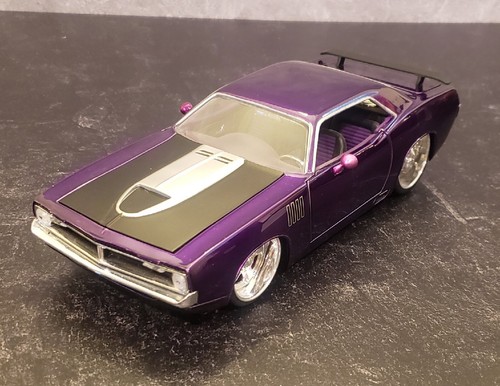 1/24 SCALE JADA 1970 PLYMOUTH HEMI BARRACUDA METALLIC PURPLE BIGTIME MUSCLE