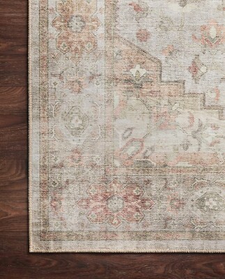 Loloi II Heidi SAGE/MULTI 2'-3'' x 3'-9'' Accent Rug