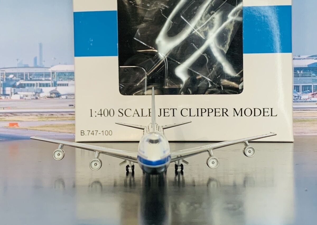 PAN AM Aeroclassics 1:400 Boeing 747-100 Reg: N748PA Clipper PAN AM Aeroclassics 1:400 Boeing 747-100 Reg: N748PA Clipper