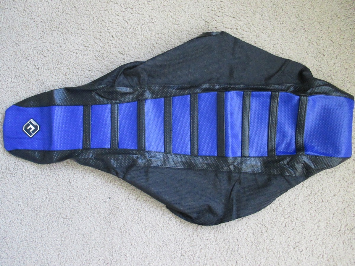 FLU Designs Inc. - 35503 - Pro Rib Seat Cover, Black/Blue/Black