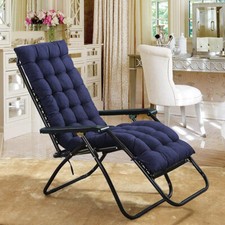Sun Lounger Outdoor Garden Furniture Patio Recliner Chairs Relaxer Pad Cushion