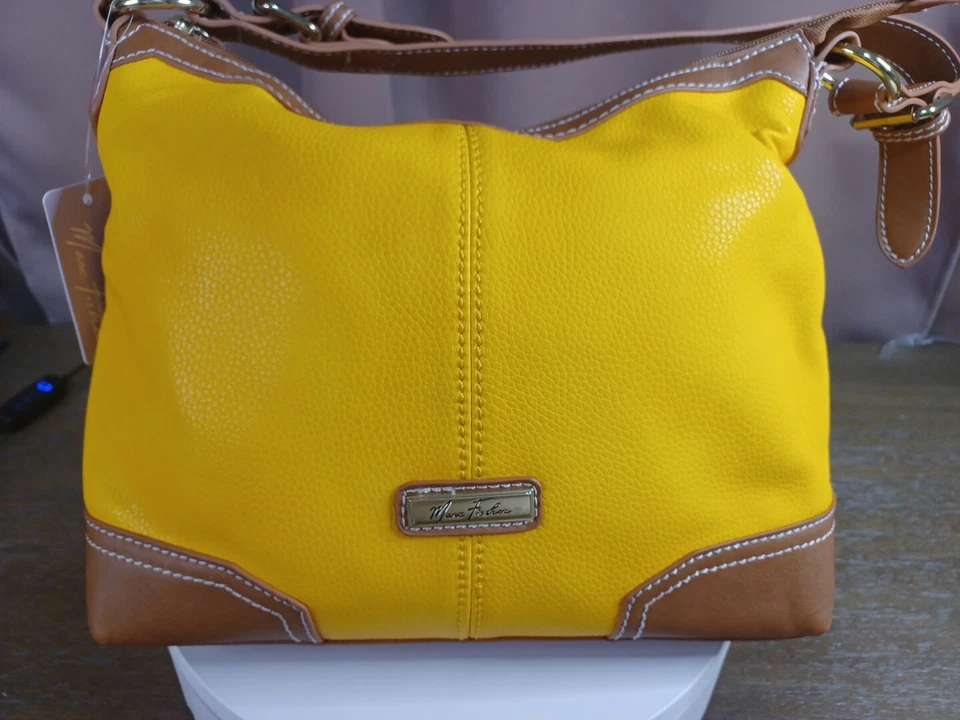 Bolso de mano/hombro de cuero sintético MARC FISHER bolso de mano hobo Foto 2 de 4