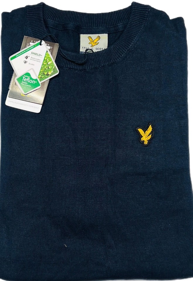 Maglione / Felpa Lyle & Scott Uomo Manica Lunga Girocollo Premium - Cotone Regular Fit