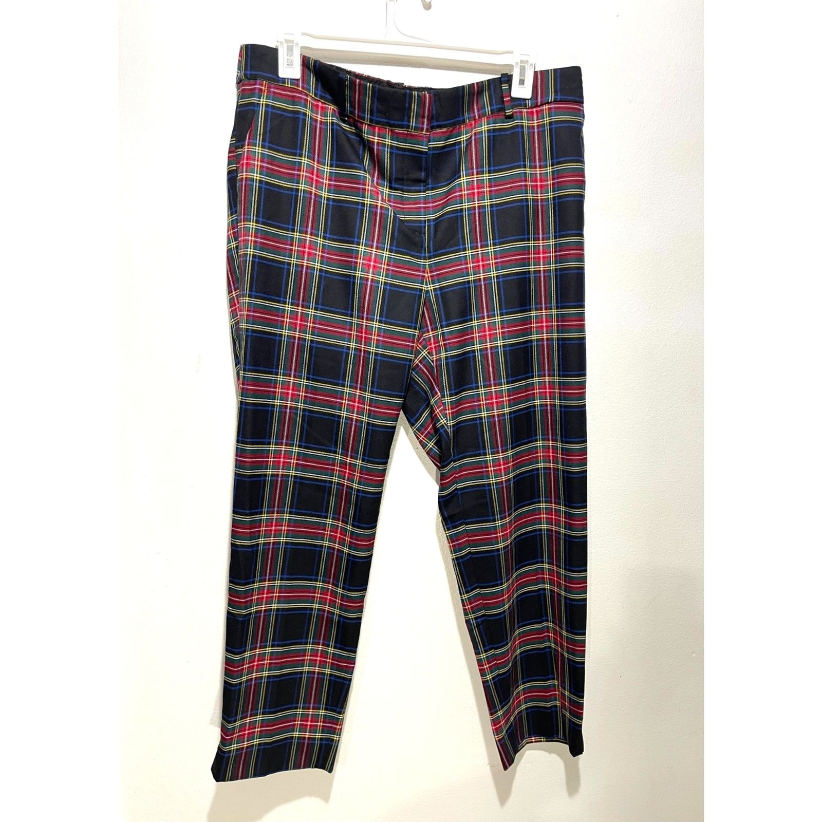 Talbots Hampshire uncle pants trousers tartan plaid business classic women 16W