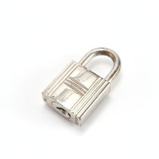 Near Mint HERMES Cadena Padlock only Silver Charm Number Random Auth Japan