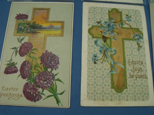 Vintage Easter Postcard Lot of 8 All Early 1900’s - Picture 4 of 9