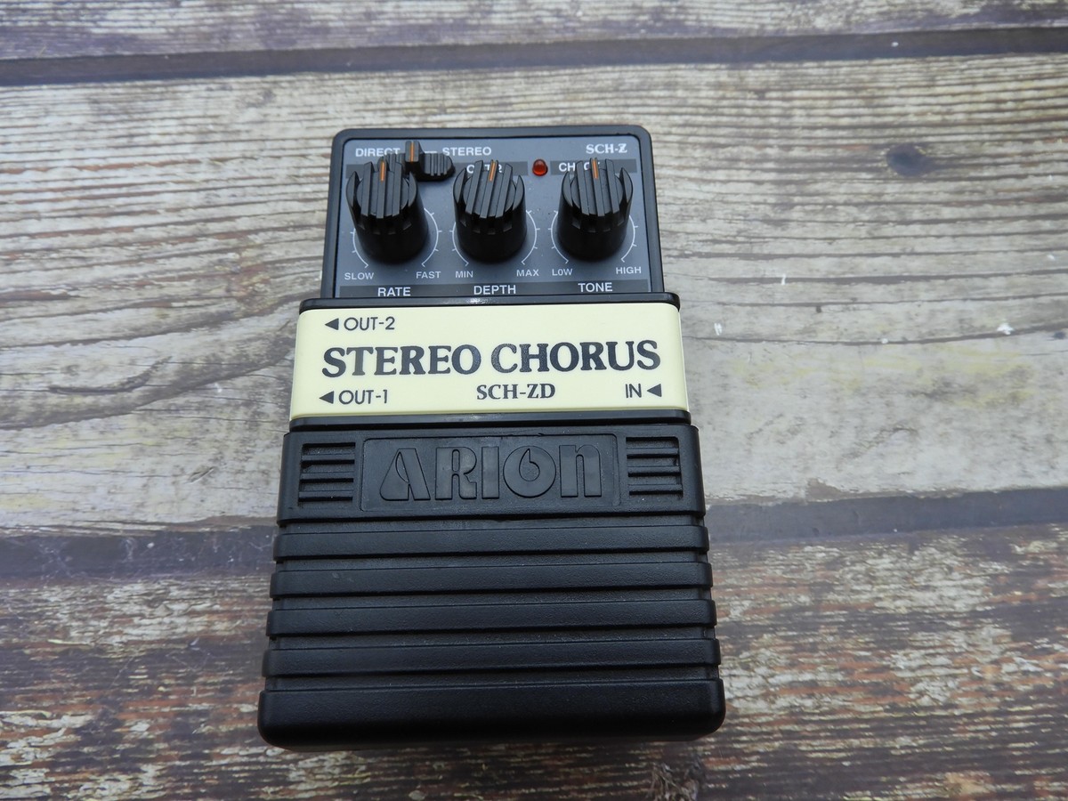 ARION SCH-ZD STEREO CHORUS Guitar Effect Pedal w/box from japan | eBay