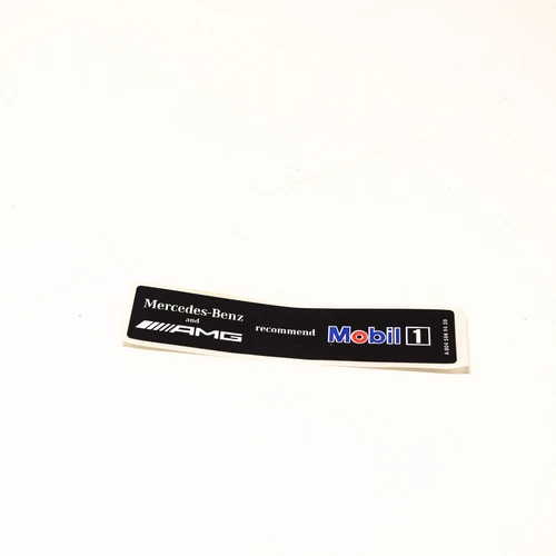 NEU MERCEDES-BENZ MOBIL1 OIL AMG STICKER DECAL A0045849438 ORIGINAL - Bild 9 von 11