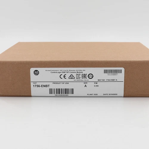New Factory Sealed AB Allen-Bradley 1756-ENBT ControlLogix EtherNet/IP Module - Picture 1 of 1