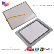 For 2711P-T10C22D9P-A 2711P-T10C22D9P A SER A Touch Screen Panel&Overlay 10"