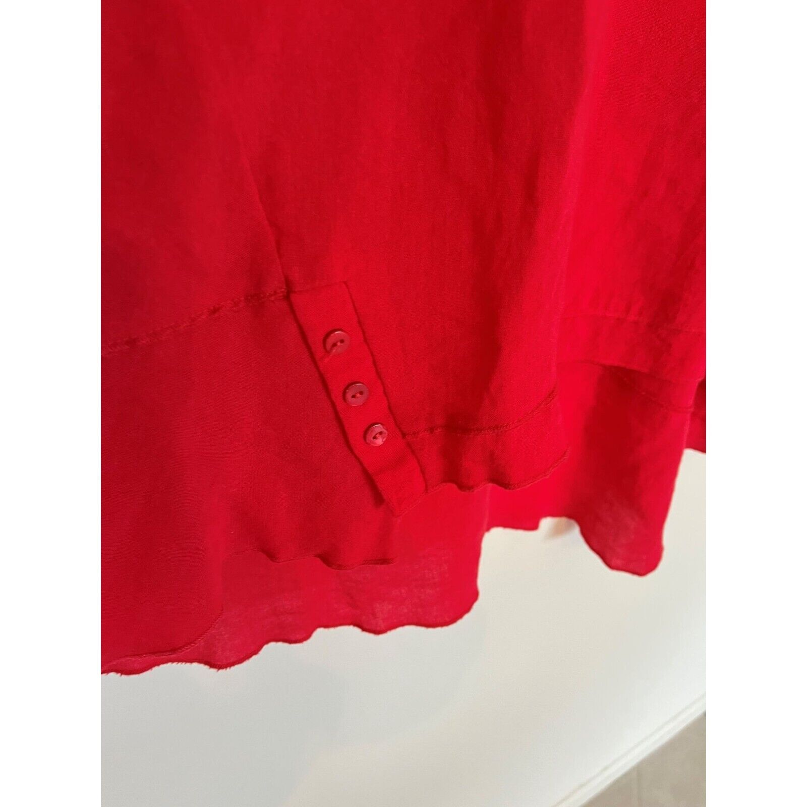 Habitat Canada Clothes to Live In Women's Red Cot… - image 6