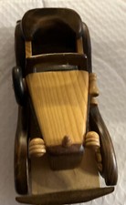 HANDMADE VINTAGE WOODEN CAR Multicolor Wood