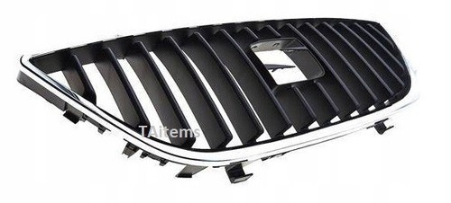 FRONT MAIN CENTER UPPER RADIATOR GRILLE FOR SEAT IBIZA 6J 2008-2012 - Picture 4 of 5