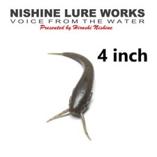 Nishine Lure Works NISHINE NAMAZU Nishine Cat 4 inch 0.24 oz Bass Choose Color
