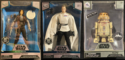 RARE 2016/20 Star Wars Elite Series Galaxy's Edge Exclusive 10'' Set of 3 MIB
