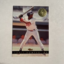 1993 Classic Torii Hunter #77 Gold Rookie Baseball Twins