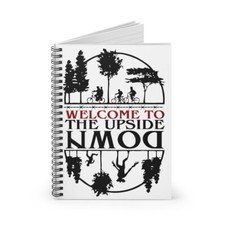 Stranger Things Spiral Notebook -  subject...Perfect for Back To School