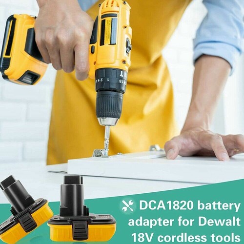DCA1820 Battery Adapter For Dewalt 18V / 20V Li-Ion Convert to Ni-Cd Power Tool - Picture 8 of 10