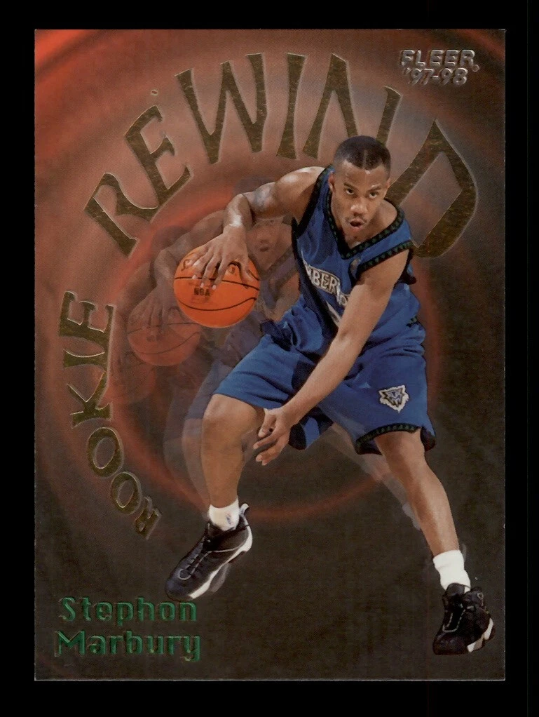 Fleer Stephon Marbury Basketball Sports Trading Card Singles