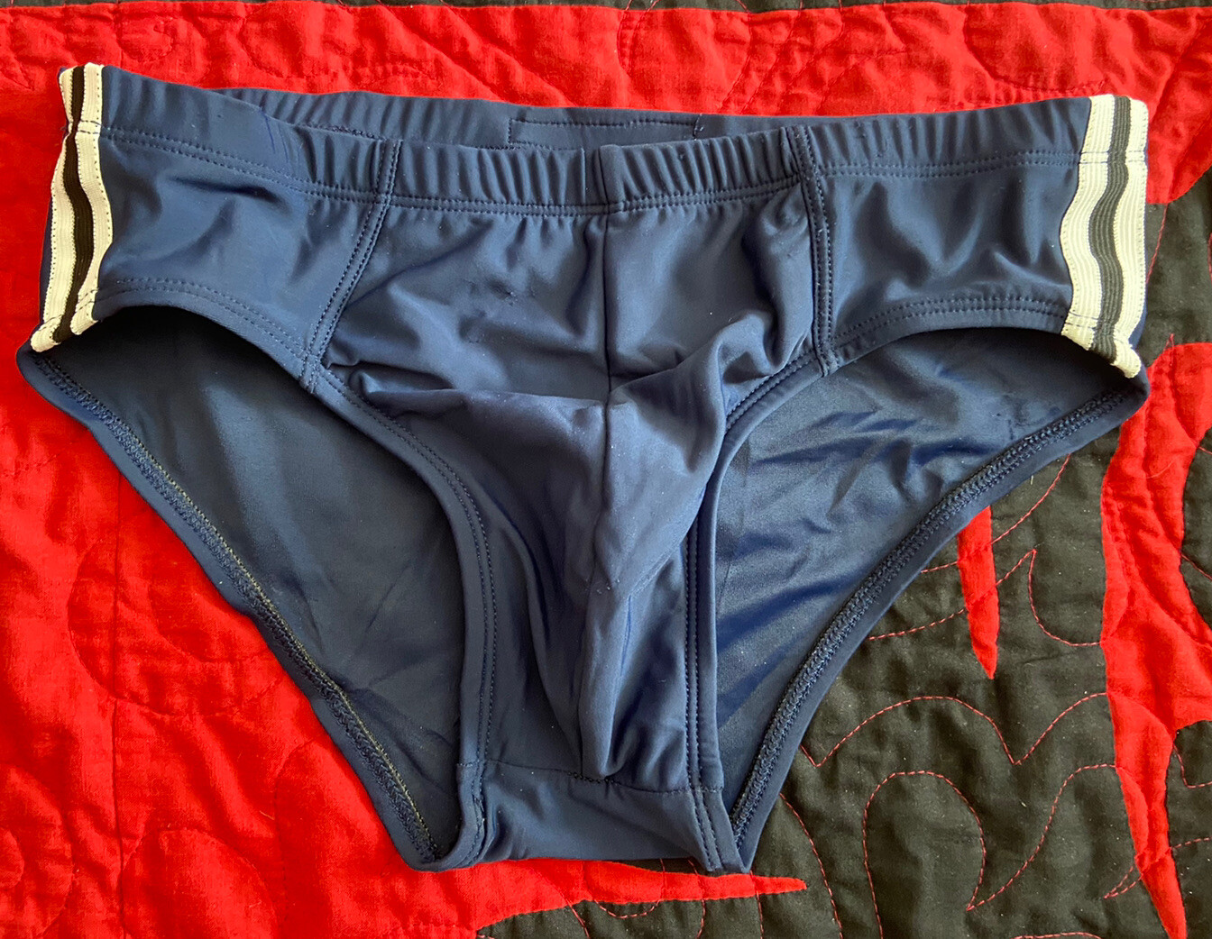 Rare Whittall and Shon Mens Swim Bikini Swimsuit M Si… Gem