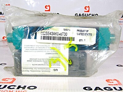 Numatic 082SS43AK046T30 Pneumatic Solenoid Valve 150PSI 120V 1/4''NPT 2-Pos/4-Way