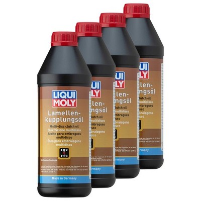 Getriebeöl LIQUI MOLY Lamellenkupplungsöl 4 X 1 Liter für Audi Opel Saab Seat VW