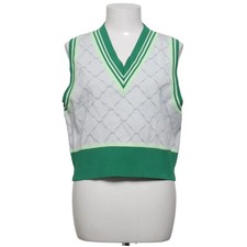 J.Lindeberg, Pullunder, Größe: M, Grün/Grau, Nylon/Viskose, Sonstiges #mTH