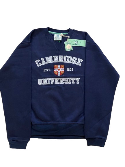 Sudadera unisex de la Universidad de Cambridge gris, azul marino, carbón, borgoña